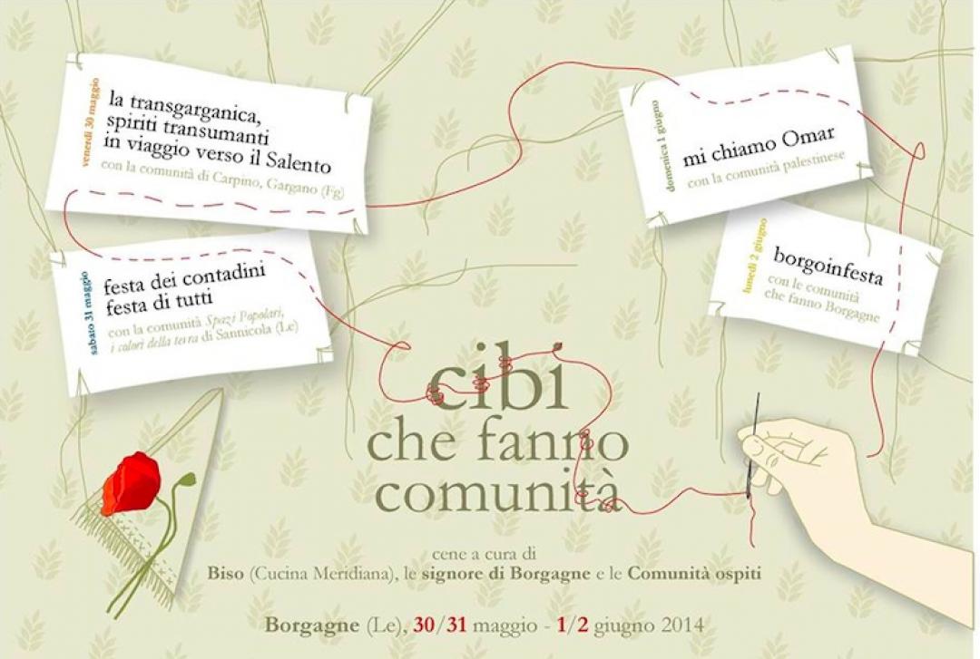 CIBI CHE FANNO COMUNITA&#039; - BORGOINFESTA 2014